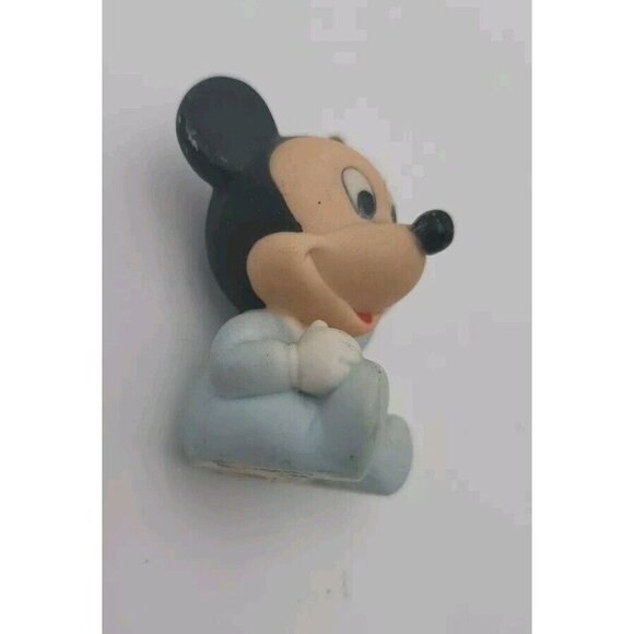 2-Vintage Disney Baby Minnie And Mickey Mouse in Pink Ornament Sri Lanka 2" - Picture 10 of 14